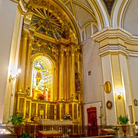 Interior ermita