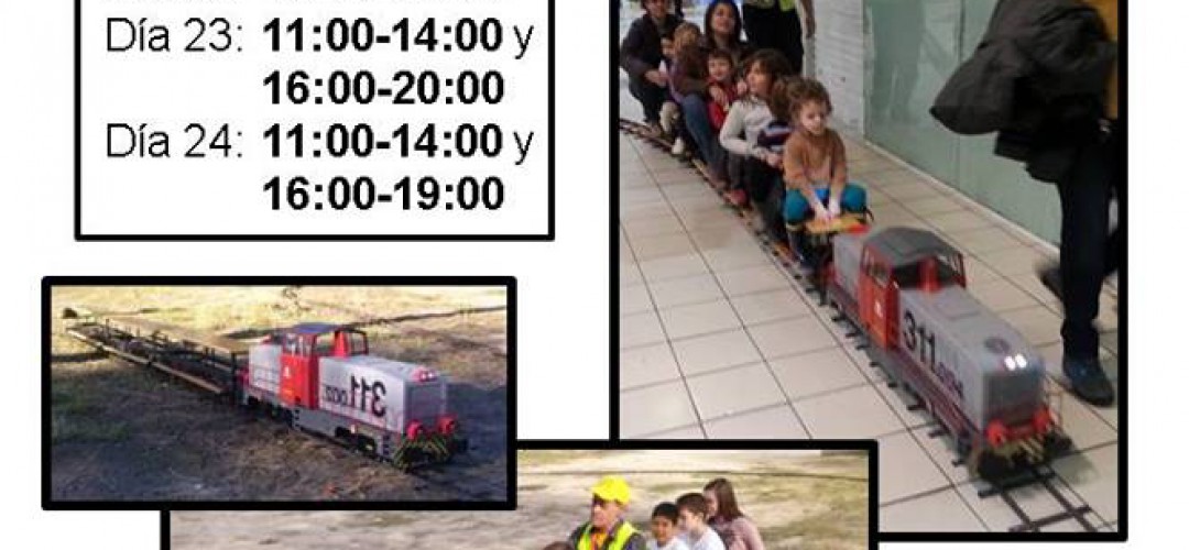 MiniTren de la Asociación de Amigos del Ferrocarril «El Platanito»